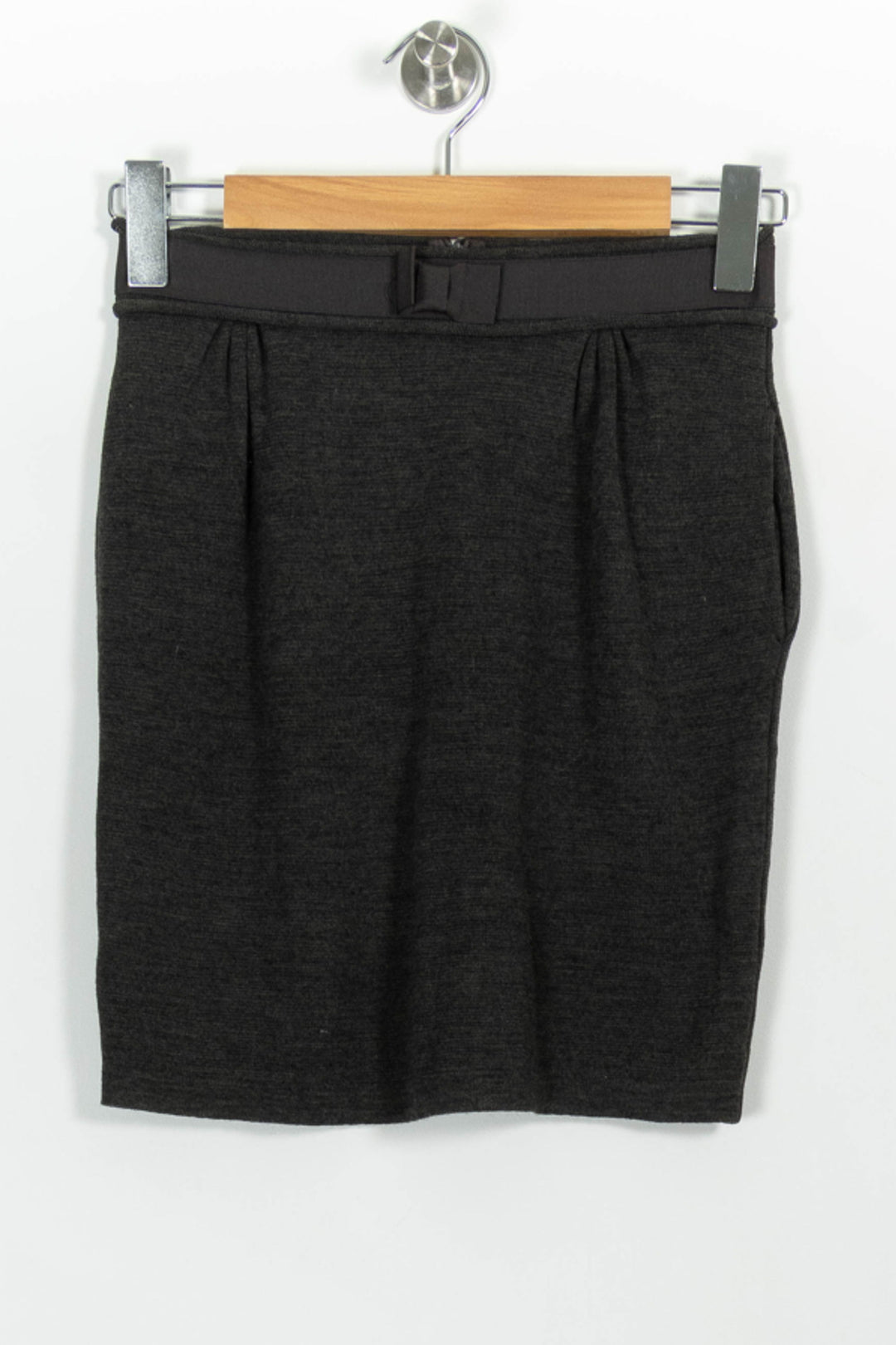 Jupe Crayon Grise - Taille S/36 de la marque Paul & Joe Sister | PARAD29536 - Vendu par Paradigme - Image 2