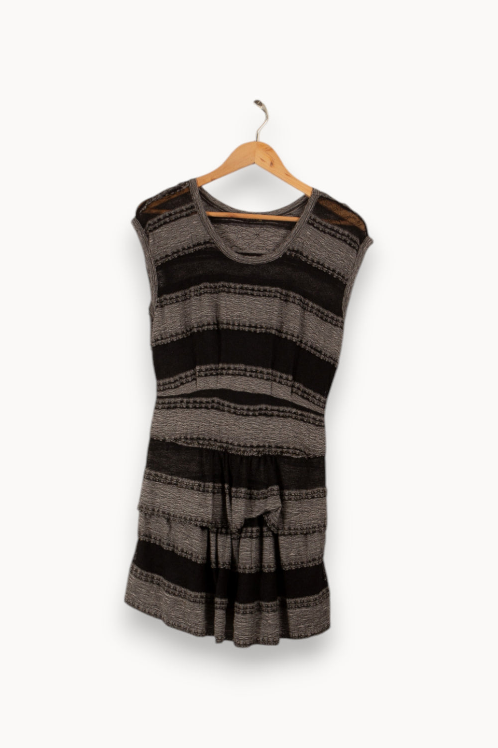 Robe grise et noire - Taille S/36 de la marque Bérénice | PARAD29548 - Vendu par Paradigme - Image 1