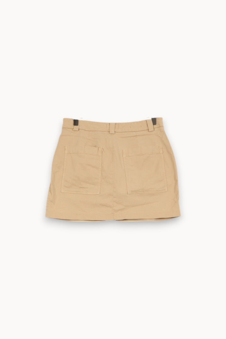 Jupe Courte Beige - Taille L/40 de la marque Closed | PARAD29549 - Vendu par Paradigme - Image 4