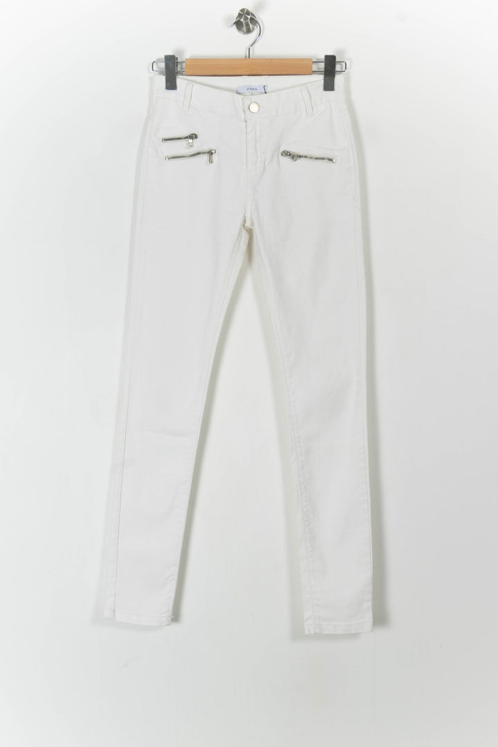 Jean Skinny Blanc - Taille S/36 de la marque ZAPA | PARAD29555 - Vendu par Paradigme - Image 2