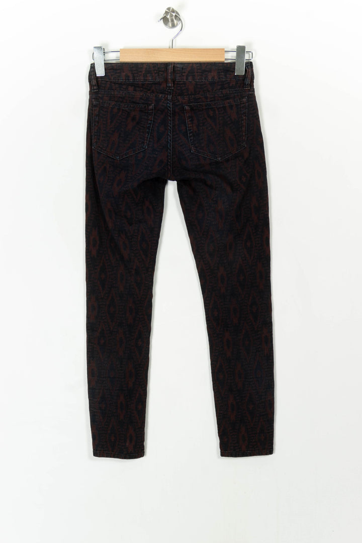 Jean Noir et Bordeaux - Taille XS/34 de la marque The Kooples | PARAD29568 - Vendu par Paradigme - Image 4
