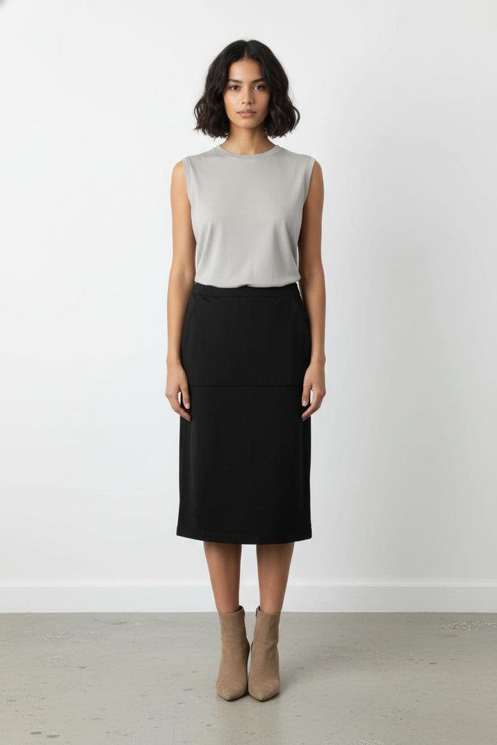 Jupe Crayon Noire - Taille S/36 de la marque Humanoid | PARAD29570 - Vendu par Paradigme - Image 1