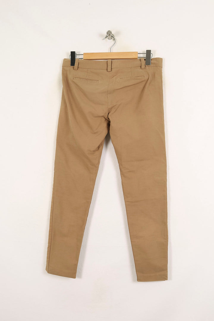 Pantalon Chino Marron - Taille L/40 de la marque Maje | PARAD29579 - Vendu par Paradigme - Image 4