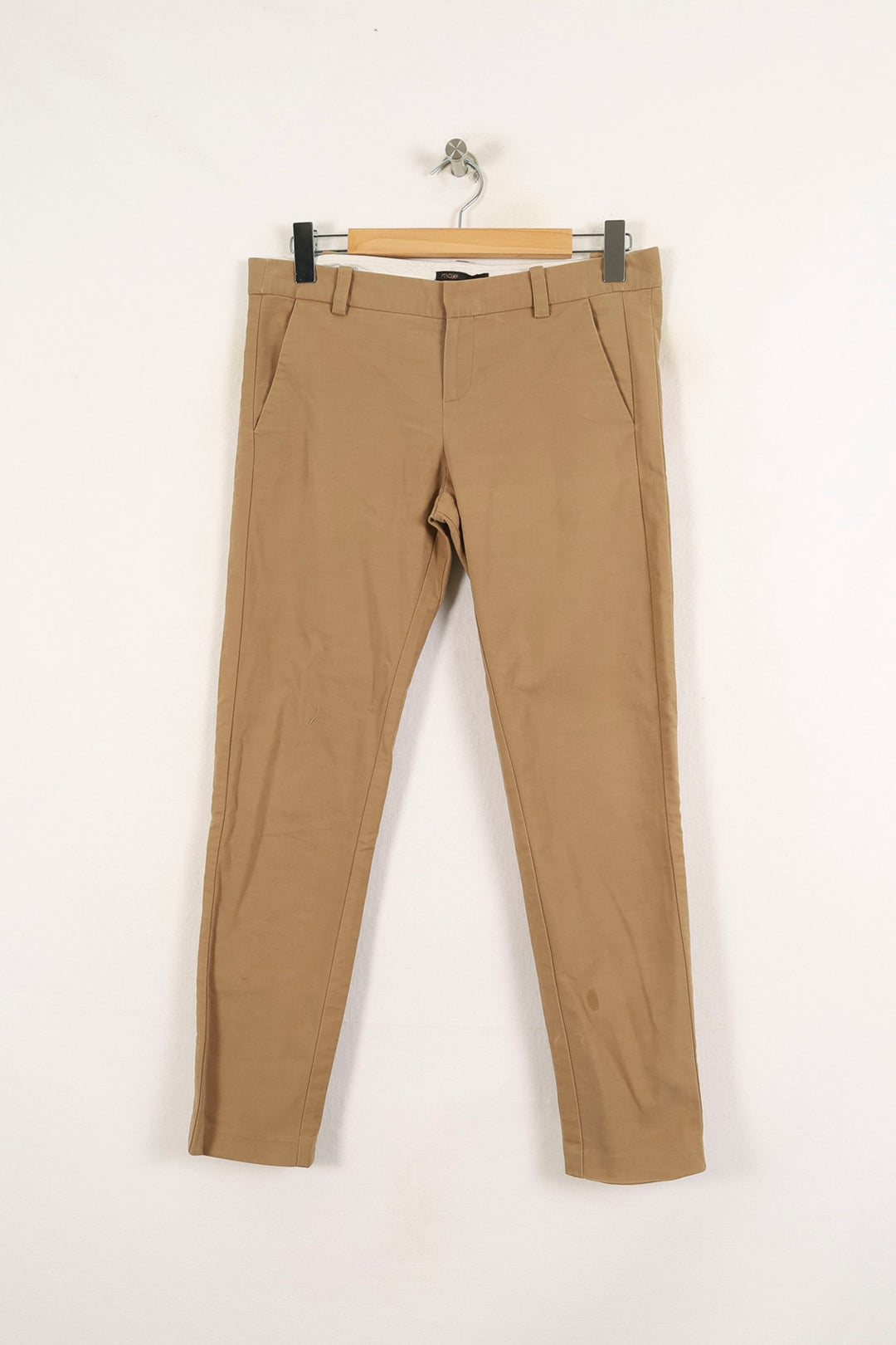 Pantalon Chino Marron - Taille L/40 de la marque Maje | PARAD29579 - Vendu par Paradigme - Image 2