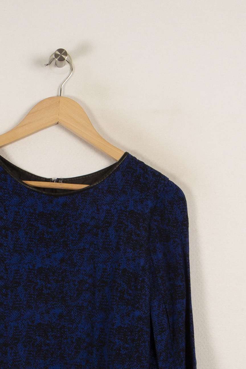 Robe bleue foncée - Taille L/40 de la marque Caroll | PARAD29614 - Vendu par Paradigme - Image 2