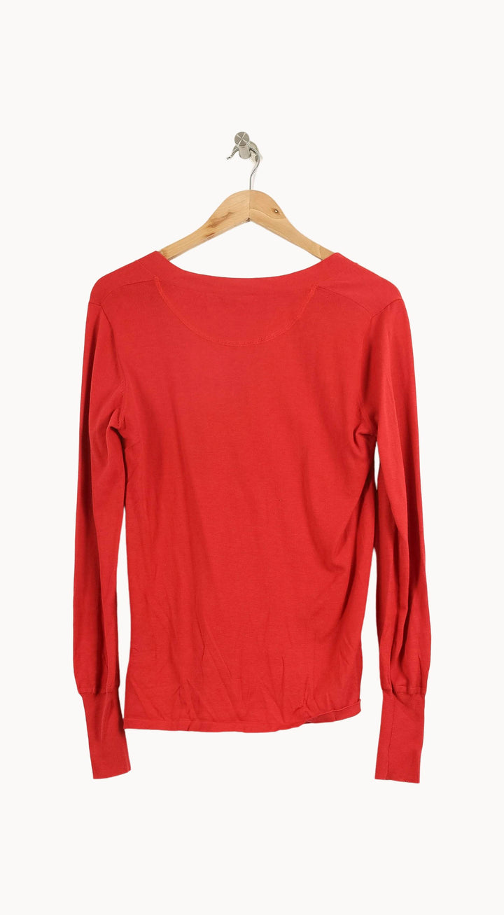 Pull Rouge - Taille L/40 de la marque Closed | PARAD29619 - Vendu par Paradigme - Image 4