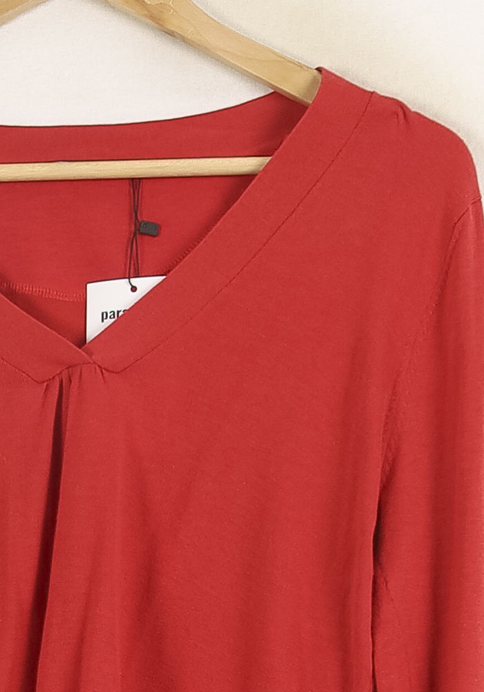 Pull Rouge - Taille L/40 de la marque Closed | PARAD29619 - Vendu par Paradigme - Image 3