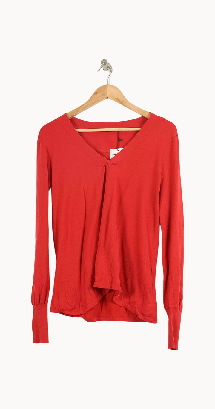 Pull Rouge - Taille L/40 de la marque Closed | PARAD29619 - Vendu par Paradigme - Image 2