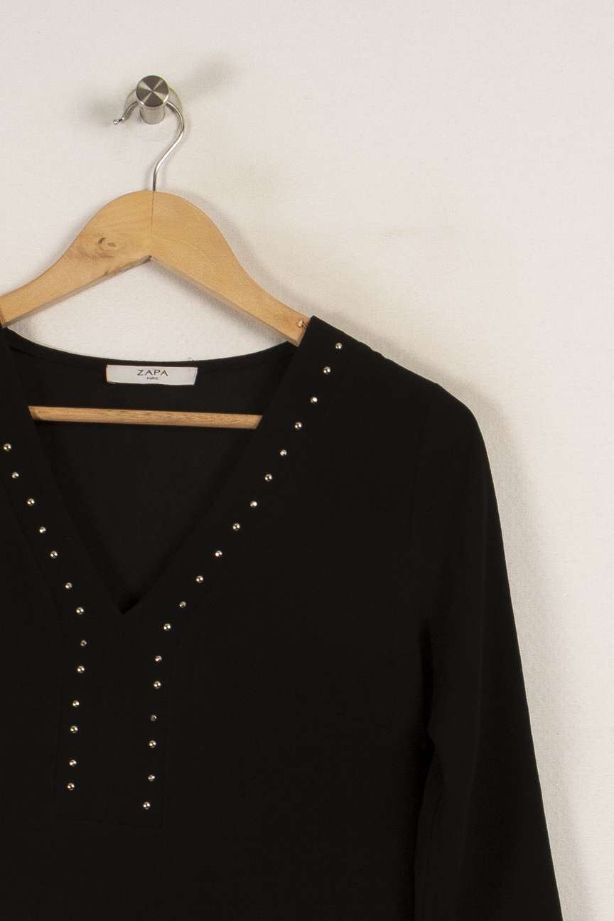 Robe noire - Taille M/38 de la marque ZAPA | PARAD29620 - Vendu par Paradigme - Image 1