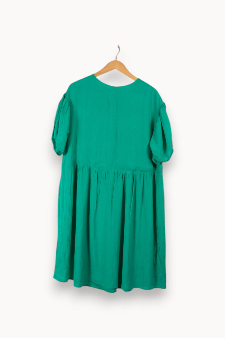 Robe verte - Taille XS/34 de la marque American Vintage | PARAD29621 - Vendu par Paradigme - Image 2