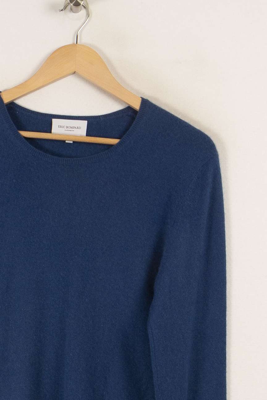 Pull en cachemire bleu - Taille XL/42