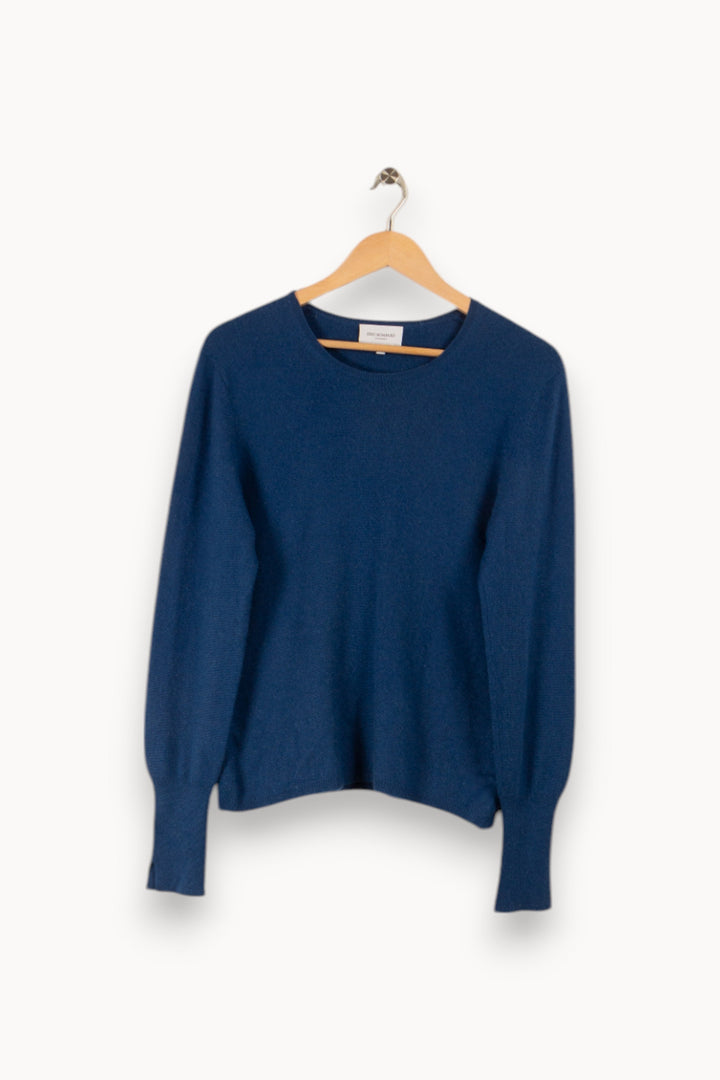Pull en cachemire bleu - Taille XL/42