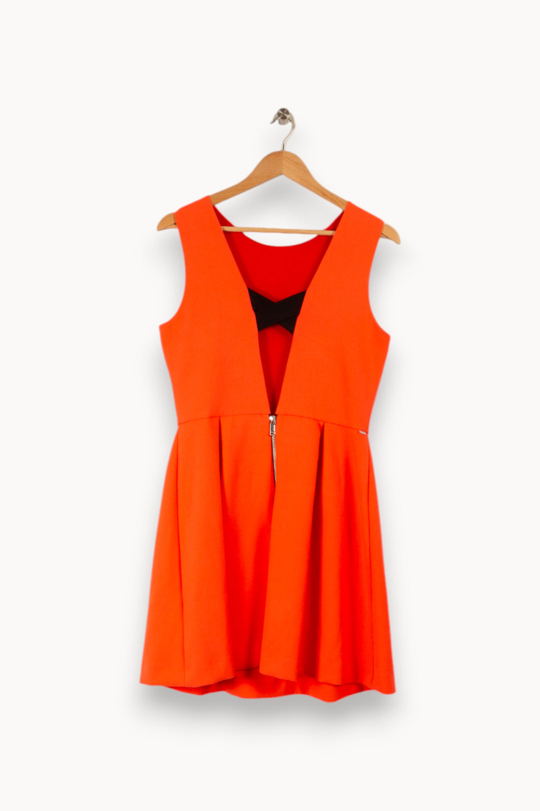 Robe rouge-orange fluo - Taille M/38 de la marque IKKS | PARAD29650 - Vendu par Paradigme - Image 2