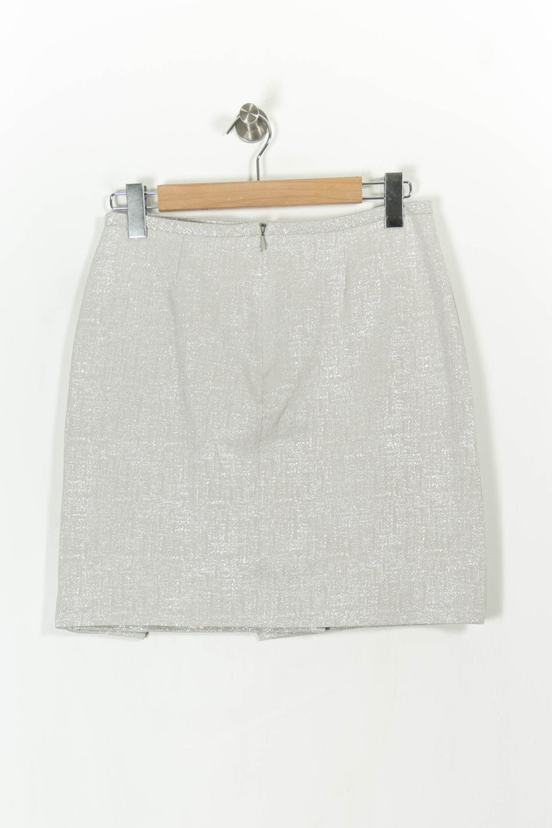 Jupe Fendue Grise - Taille L/40 de la marque Caroll | PARAD29729 - Vendu par Paradigme - Image 4