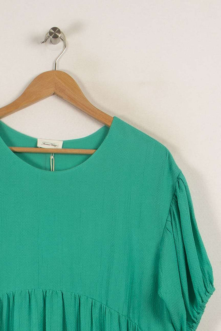 Robe verte - Taille S/36 de la marque American Vintage | PARAD29749 - Vendu par Paradigme - Image 1