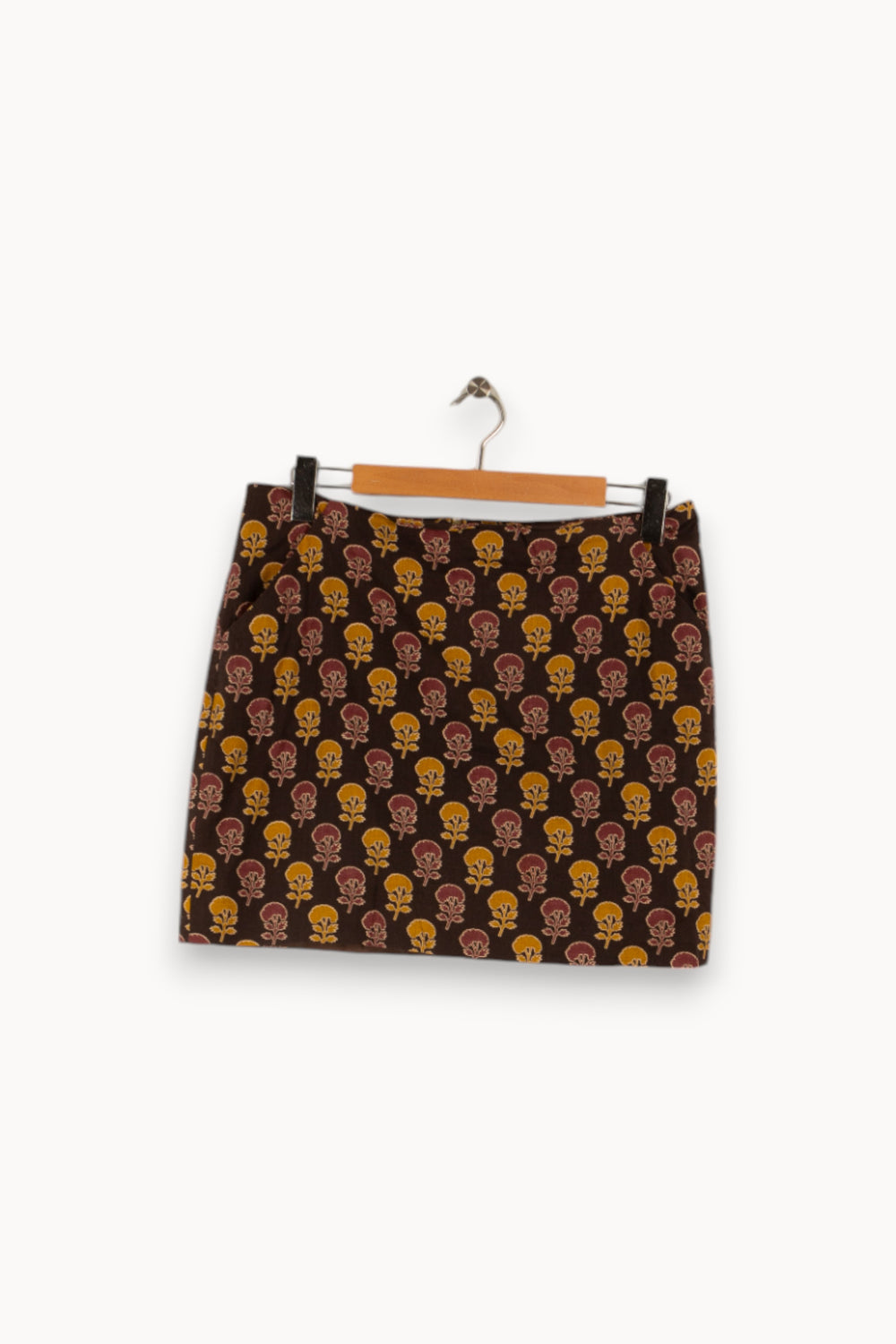 Jupe marron à motifs - Taille L/40 de la marque Soeur | PARAD29754 - Vendu par Paradigme - Image 3