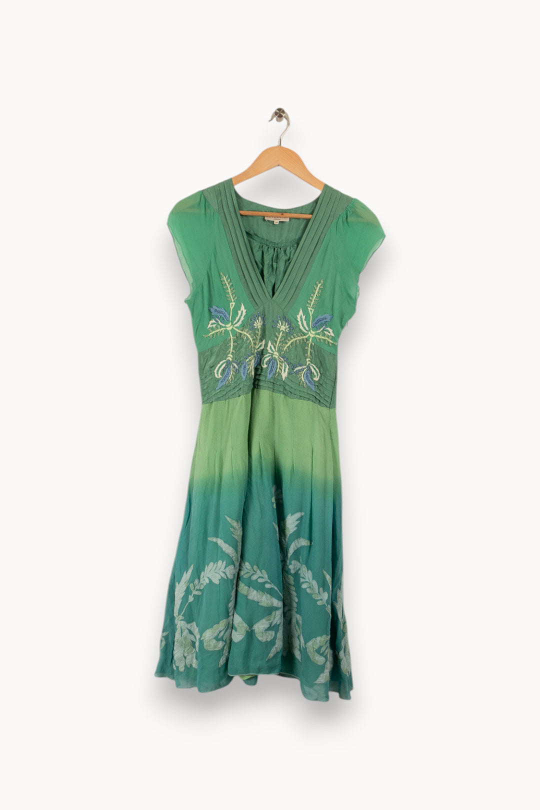 Robe longue verte et bleue - Taille M/38 de la marque Essentiel Antwerp | PARAD29780 - Vendu par Paradigme - Image 3
