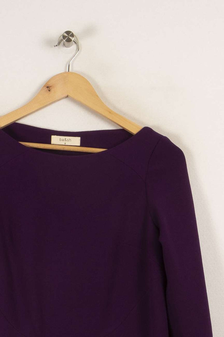 Robe violet - Taille XS/34