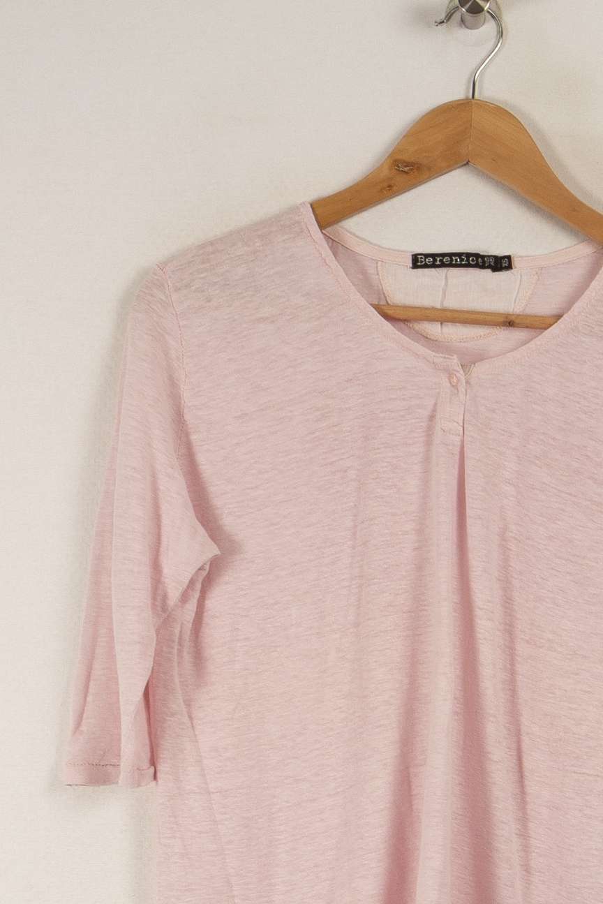T-shirt rose - Taille XS/34
