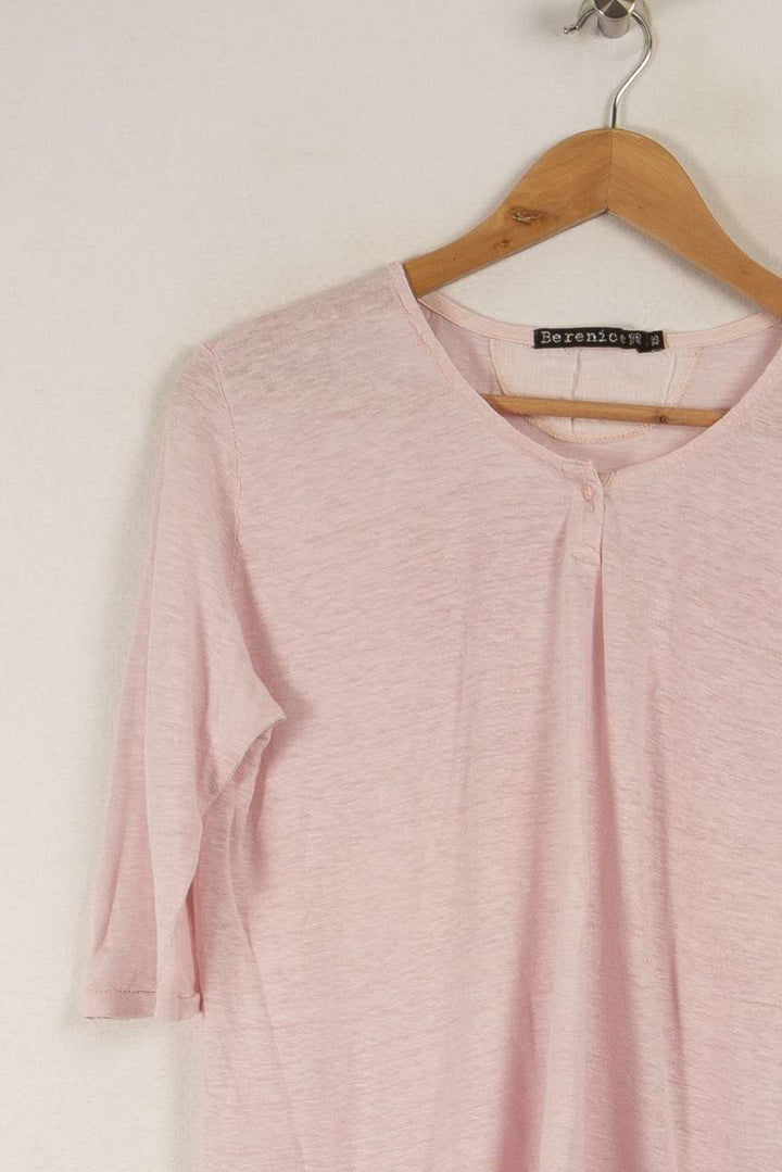 T-shirt rose - Taille XS/34