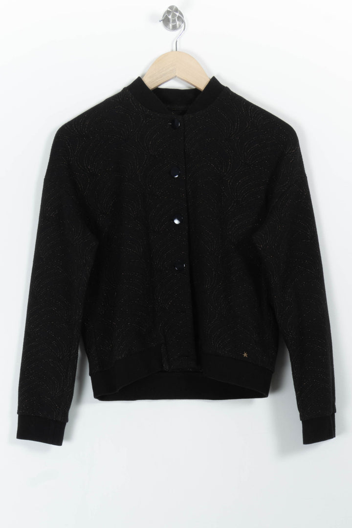 Blouson Noir - Taille S/36 de la marque Des petits hauts | PARAD29823 - Vendu par Paradigme - Image 2