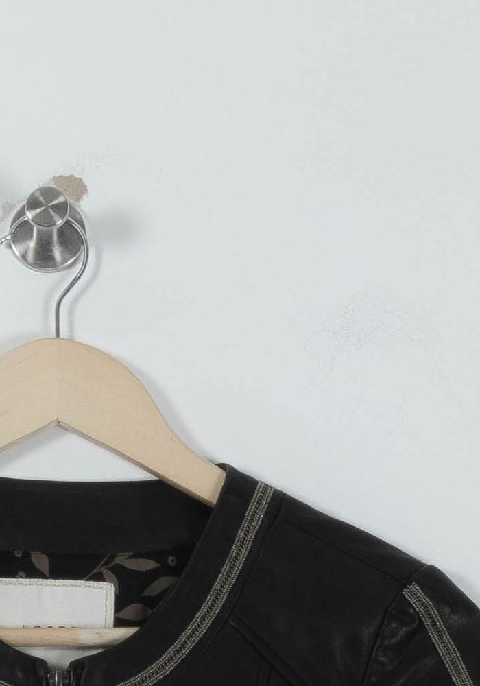 Blouson Noir - Taille XS/34 de la marque I.Code | PARAD29856 - Vendu par Paradigme - Image 3