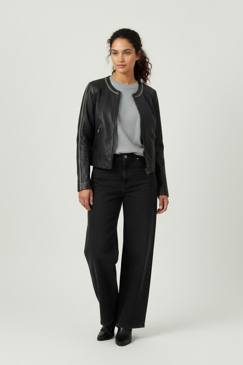 Blouson Noir - Taille XS/34 de la marque I.Code | PARAD29856 - Vendu par Paradigme - Image 1