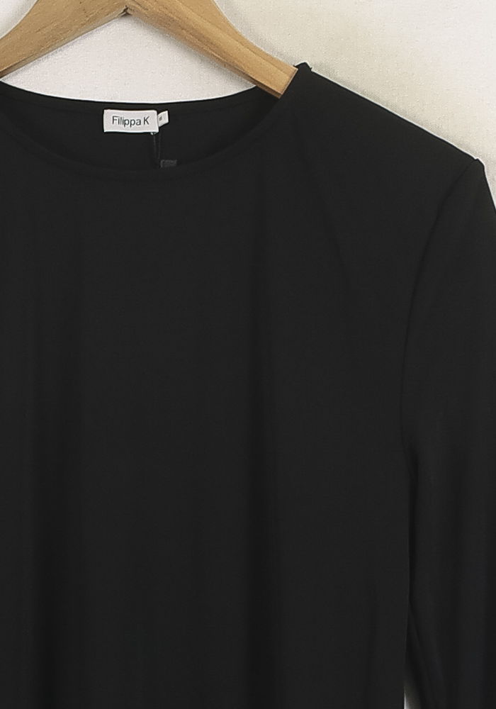 Robe Droite Noire - Taille XS/34 de la marque Filippa K | PARAD31024 - Vendu par Paradigme - Image 3