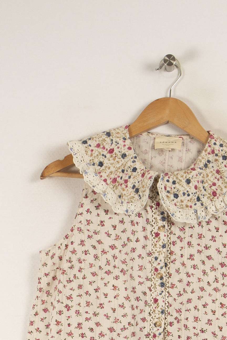 Chemise sans manches multicolore - Taille S/36 de la marque Sézane | PARAD31025 - Vendu par Paradigme - Image 1