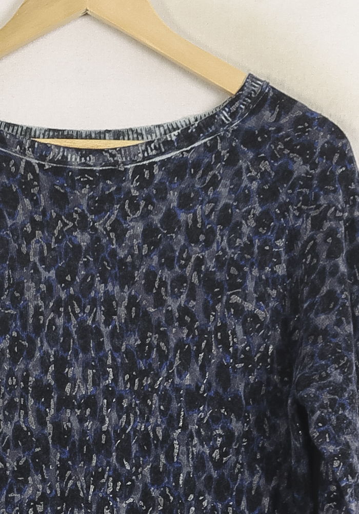 Pull Bleu et Noir - Taille L/40 de la marque IKKS | PARAD31028 - Vendu par Paradigme - Image 3