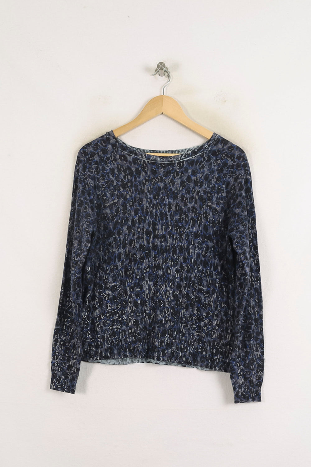 Pull Bleu et Noir - Taille L/40 de la marque IKKS | PARAD31028 - Vendu par Paradigme - Image 2