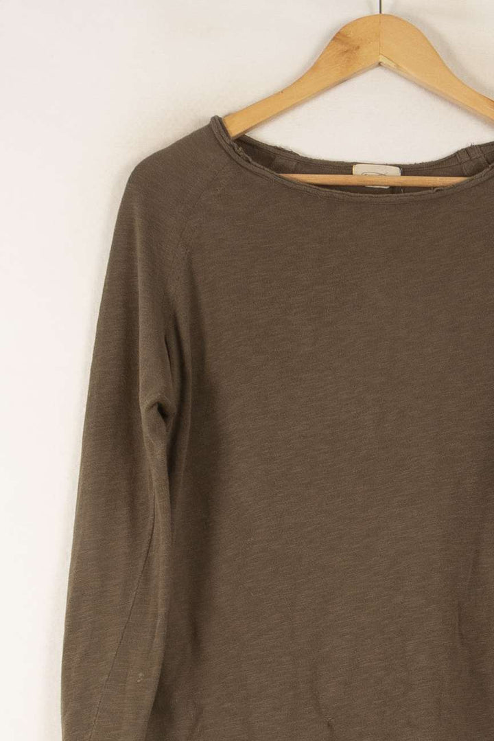 Sweatshirt Marron - Taille S/36 de la marque American Vintage | PARAD31033 - Vendu par Paradigme - Image 3