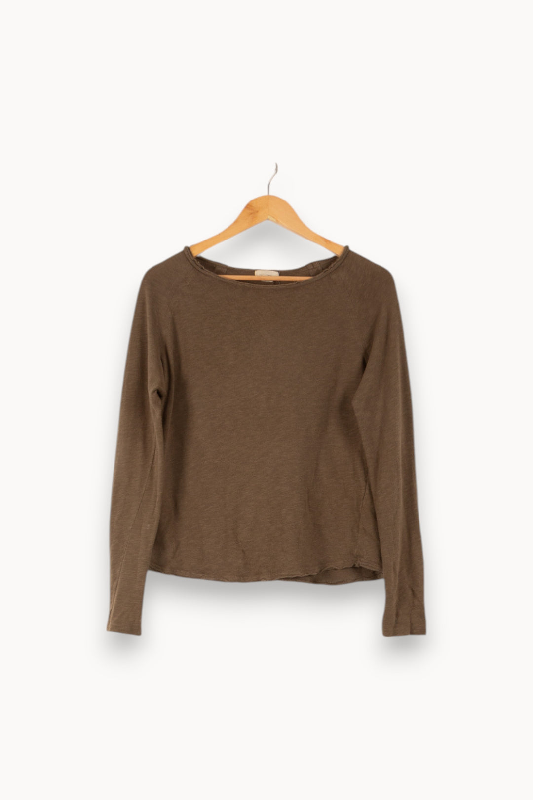 Sweatshirt Marron - Taille S/36 de la marque American Vintage | PARAD31033 - Vendu par Paradigme - Image 2