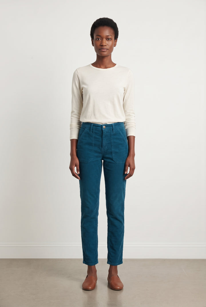 Pantalon en velours côtelé Bleu - Taille S/36 de la marque ba&amp;sh | PARAD31047 - Vendu par Paradigme - Image 1