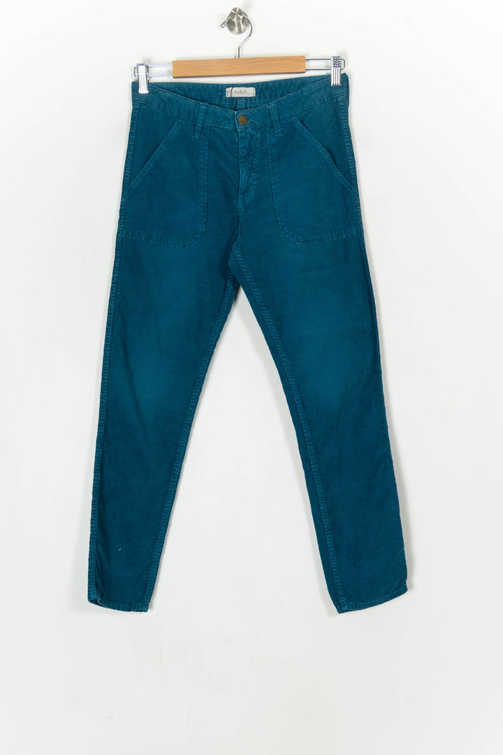 Pantalon en velours côtelé Bleu - Taille S/36 de la marque ba&amp;sh | PARAD31047 - Vendu par Paradigme - Image 2