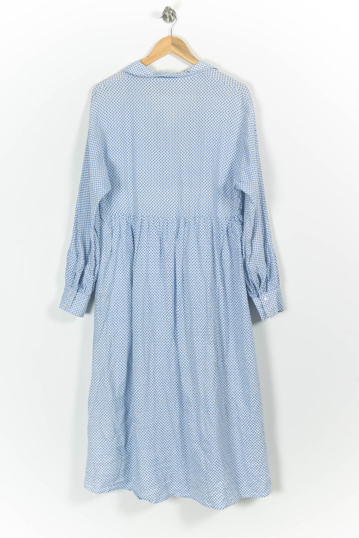 Robe Chemise Bleue - Taille M/38 de la marque American Vintage | PARAD31066 - Vendu par Paradigme - Image 4