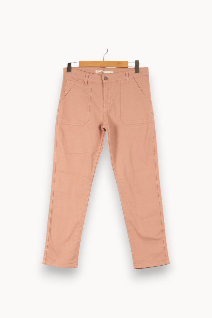 Pantalon Rose - Taille L/40 de la marque Sud express | PARAD31073 - Vendu par Paradigme - Image 2