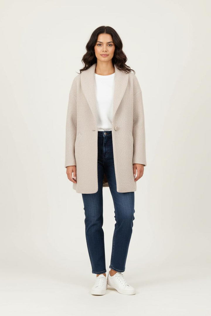 Manteau Beige - Taille XS/34 de la marque Sézane | PARAD31079 - Vendu par Paradigme - Image 1