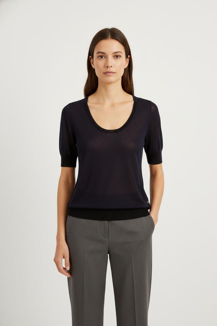 T-shirt bleu - Taille S/36
