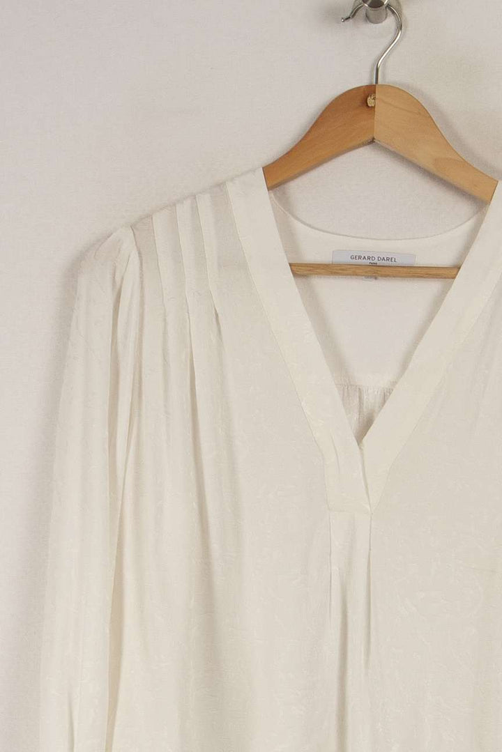 Blouse blanche - Taille S/36 de la marque Gerard Darel | PARAD31092 - Vendu par Paradigme - Image 2