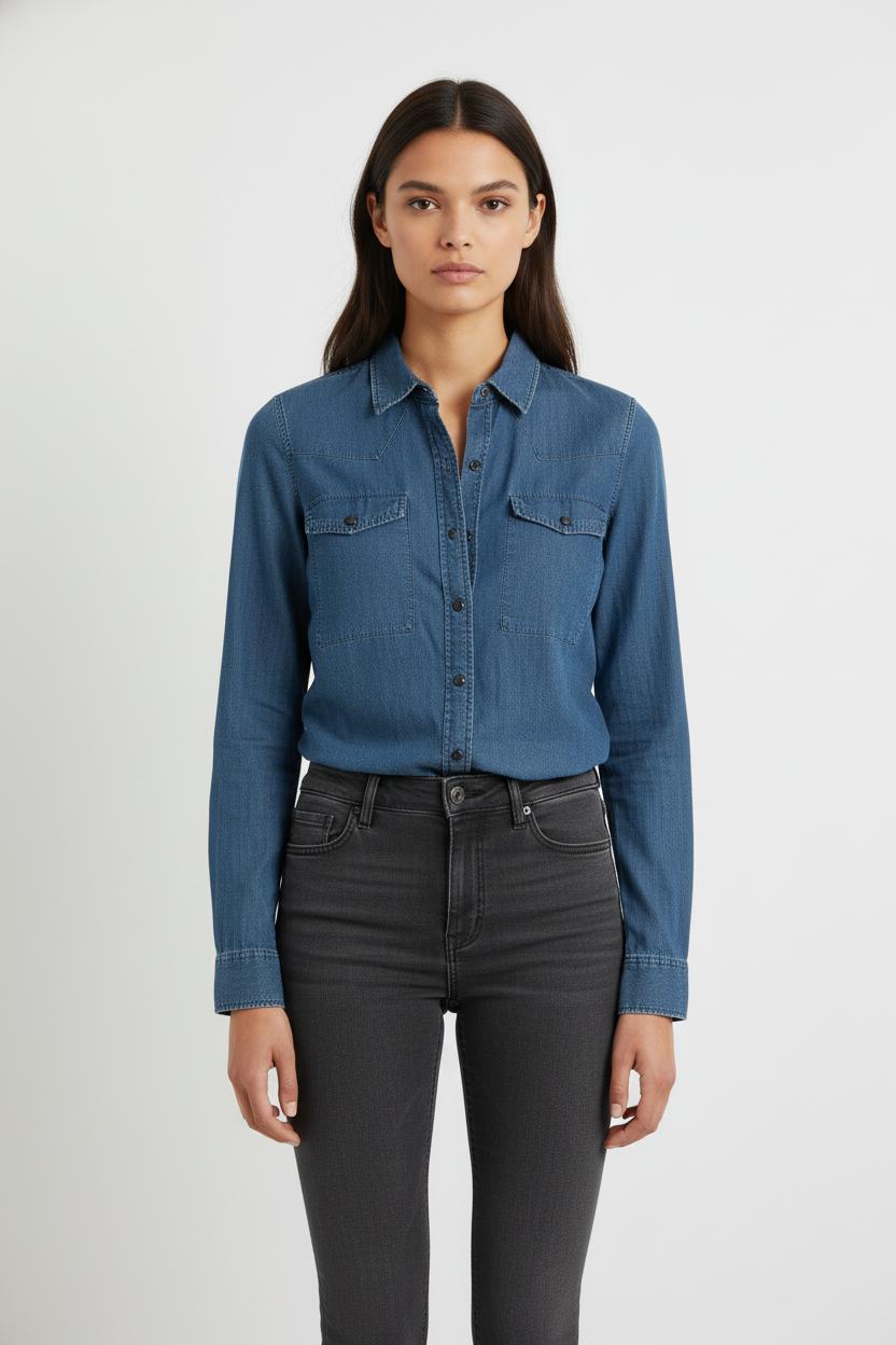 Chemise bleue - Taille L/40