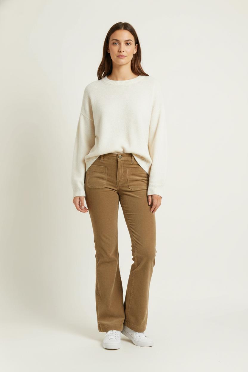 Pantalon Beige - Taille S/36 de la marque La Petite Etoile | PARAD31128 - Vendu par Paradigme - Image 1
