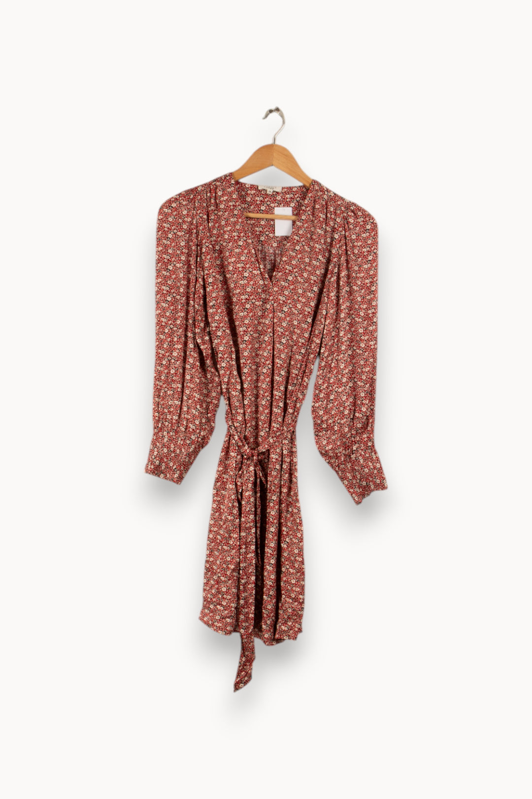 Robe rouge à motifs - Taille S/36 de la marque Caroll | PARAD31147 - Vendu par Paradigme - Image 3