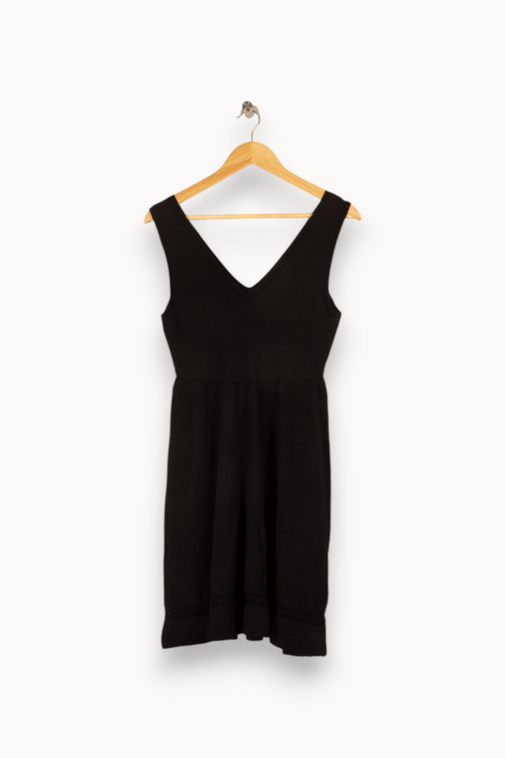 Robe noire - Taille M/38 de la marque Sandro | PARAD31152 - Vendu par Paradigme - Image 3