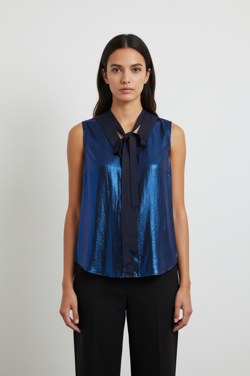 Blouse bleue - Taille S/36