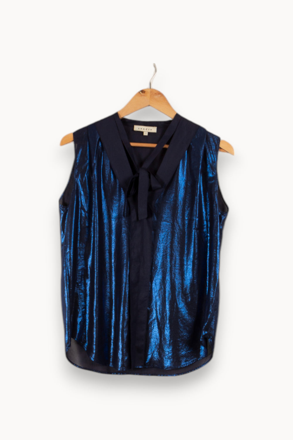 Blouse bleue - Taille S/36 de la marque Sandro | PARAD31166 - Vendu par Paradigme - Image 1