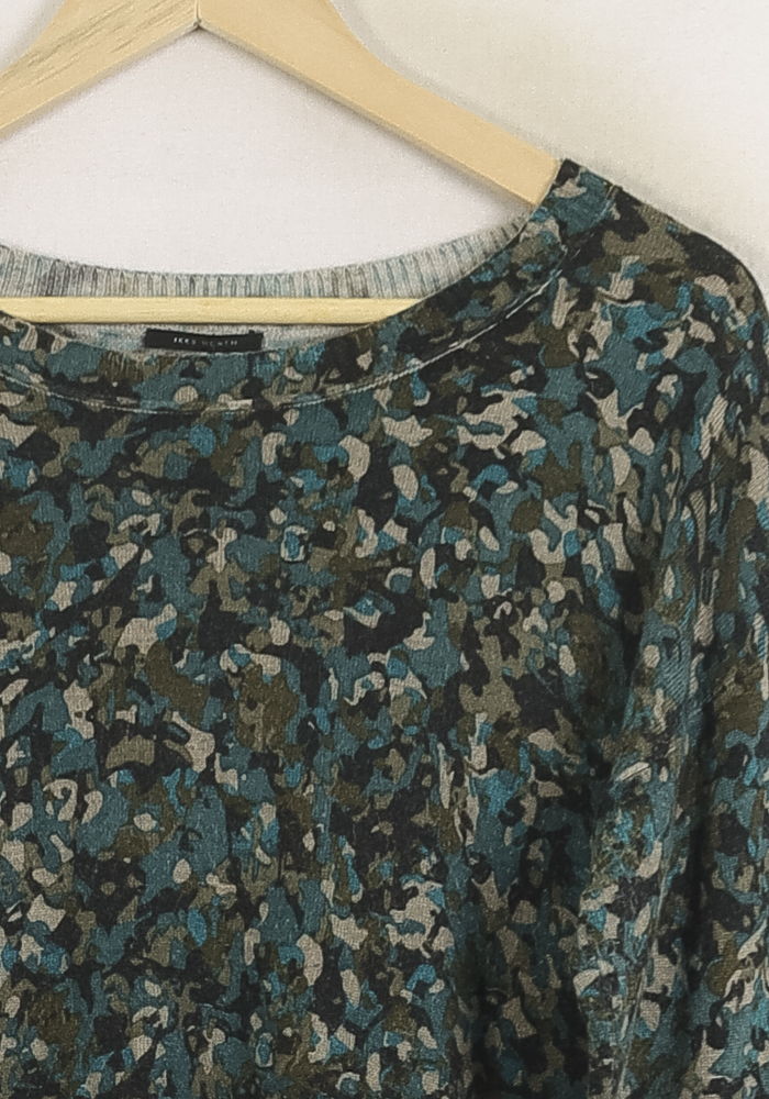Pull Vert et Bleu - Taille L/40 de la marque IKKS | PARAD31167 - Vendu par Paradigme - Image 3