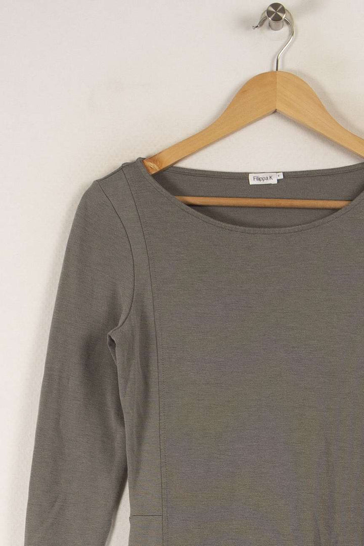 Robe Gris - Taille S/36 de la marque Filippa K | PARAD31178 - Vendu par Paradigme - Image 2