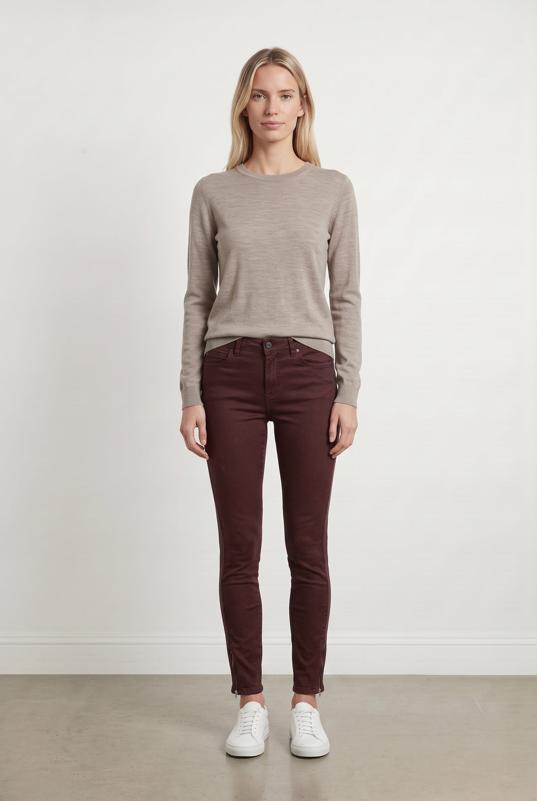 Jean Bordeaux - Taille M/38 de la marque IKKS | PARAD31205 - Vendu par Paradigme - Image 1