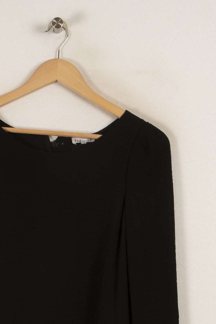 Robe noire - Taille M/38 de la marque Claudie Pierlot | PARAD31214 - Vendu par Paradigme - Image 2